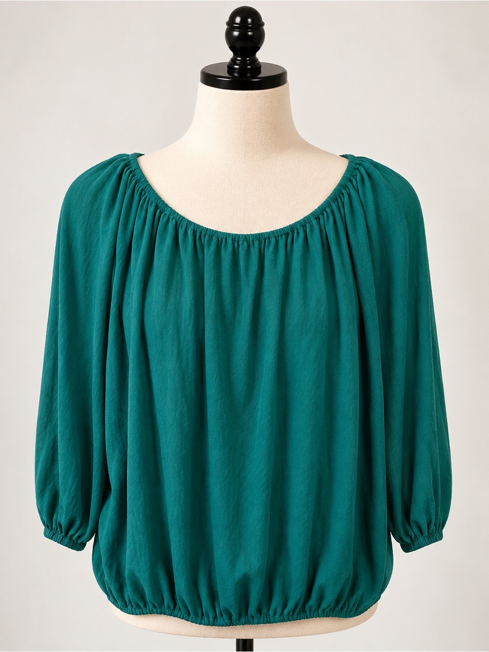 Emma Rose Women’s Teal flowy top